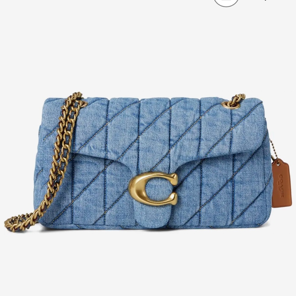 COACH Tabby Shoulder Bag 26 with Quilting (Indigo) C8693 Women's Shoulder Bag